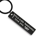 thumbnail image 3 of Drive Safe Handsome I Love You Llavero para novio, marido, papá, Navidad, cumpleaños, regalos del Día de San Valentín, 3 of 7