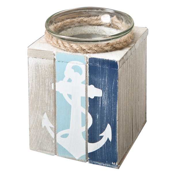 Anchor Candle Holder, Anchor candle holder with tealight By