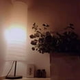 thumbnail image 3 of Langgg White Paper Design Floor Lamp Shade for Living Room Contemporary Floor Lamp, 3 of 9