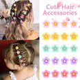 thumbnail image 4 of Mini Flower Hair Clips and Barrettes,Tutuviw 20Pcs Small Colorful Hair Pins Wedding Hair Barrettes Flower Clips Cute Hair Pins Decorative for Girls Women Bridal Wedding Hair Accessories, 4 of 7