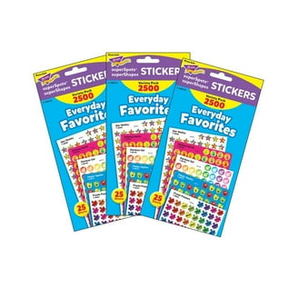 Stinky Calcomanías Coloridas Paquete Variado De 300 Unidades - Yaxa