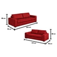 thumbnail image 4 of Sala Kessa Muebles Granada 3 2 Rojo, 4 of 5