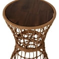 thumbnail image 4 of Flash Furniture Devon Outdoor Rattan Table, Black, 4 of 10