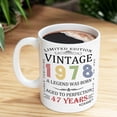 thumbnail image 4 of Vintage 1925 Coffee Mug, 100th Birthday Gifts For Men Women, 100 Year Old Birthday Gifts For Him Her, Gift Ideas For Mom Dad Husband Wife Papa Grandma Turning 100 (100th), 4 of 6