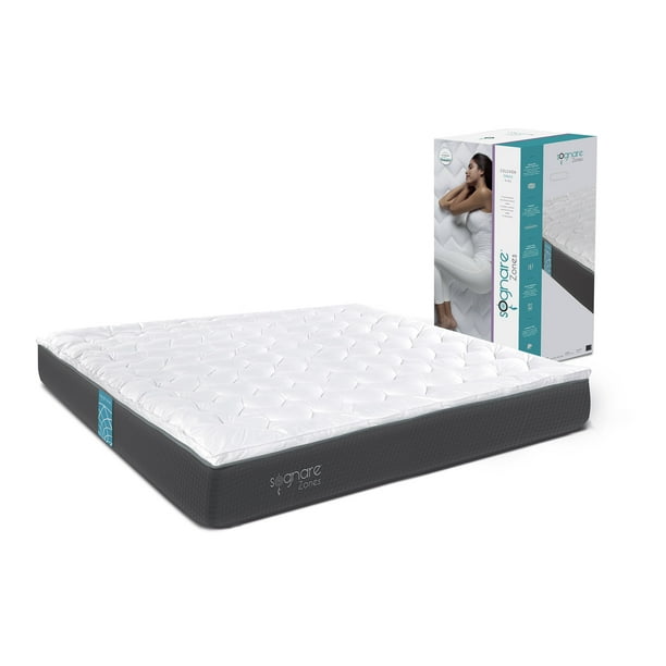 Sognare Zones Colchon Tamano King Size Hipoalergenico y Lavable Material 100 Algodon y Memory Foam Tecnologia Gravity Adaptive Hipoalergenico Sognare king Walmart en linea