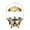 Gold, variant on Catering Buffet Warmer Set,Food Warmer Chafing Dish with Hanging Cover, Stainless Steel Portable Round Stove for Restaurant Catering Parties Buffets Banquets