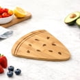 thumbnail image 4 of Cook with Color 9.5" x 12" Wood Cutting Board, Decorative Fruit Shaped Serving and Slicing Board, Watermelon, 4 of 5