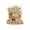 A003- Clear, variant on 3D Wooden Puzzle 7 X 4.5 Inch Haunted House Decor Spooky Halloween Decorations Diy Miniature House Kit for Home Classroom Party 1 Pack