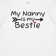 thumbnail image 4 of Inktastic My Nanny is My Bestie Boys or Girls Baby T-Shirt, 4 of 5