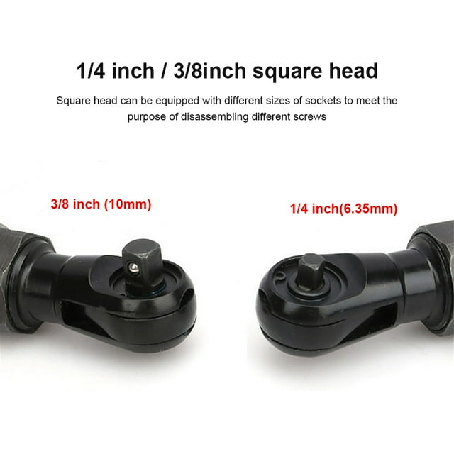 Clé à Cliquet Pneumatique 20N à Cliquet Réversible durable; Outils de Réparation Robustes et Non Automobiles pour une Tête Carrée Professionnelle 3/8