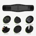 thumbnail image 4 of Faja Deportiva Wdftyju Cinturón de Gimnasio Fajas Elásticas Suaves para Hombres y Mujeres S Negro, 4 of 4