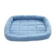 thumbnail image 1 of Billuyoard Cama de tela duradera y bonita para gatos, cómoda para gatitos, cama para perros fácil de limpiar, cama para mascotas Hábitats y jaulas para animales pequeños cielo azul, 38*28cm S, 1 of 6