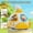 Yellow, variant on Giunmcul Press and Go Toy Vehicle with Whistle and Rotating Propeller Pet Theme Gliding Car No Batteries Needed Safe ABS Smooth Edges Toddler Gift Portable Travel Toy 4.21 in