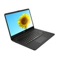 thumbnail image 3 of HP Laptop 14” HD LCD, Intel Celeron N4120, 64GB eMMC, 4GB RAM, Windows 11 Home (S mode), Jet Black, 14-DQ0051DX, 3 of 5
