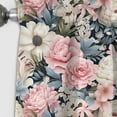 thumbnail image 4 of Designart "Pastel Blossom Delight II" Floral Blackout Curtain Single Panel, 4 of 4