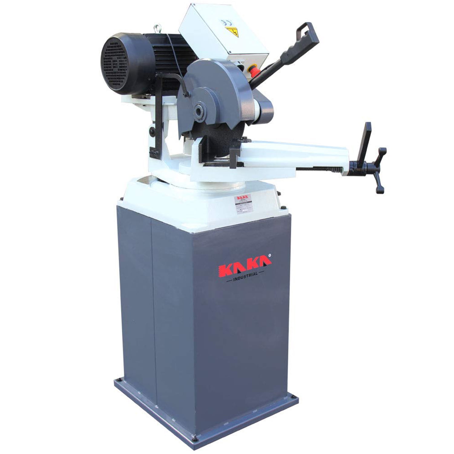 Kaka Industrial Abrasive Saw, Chop Saw, 0-45 Degrees Adjustable Angle Miter Saw, 12in Blade, 4000W 6480RPM TV-12