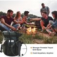 thumbnail image 3 of Siabc-Trépied de Feu de Camp pour Four Hollandais, Trépied de Camping Portable pour Cuisson à Feu Ouvert, Support de Cuisson Résistant à la Rouille, 3 of 4