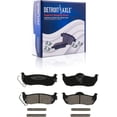 thumbnail image 5 of Detroit Axle - Brake Kit for 2005-10 Jeep Grand Cherokee 06-10 Commander Replacement 2006 2007 2008 2009 2010 Drilled & Slotted Brake Rotors Ceramic Brakes Pads Front and Rear Replacement, 5 of 6