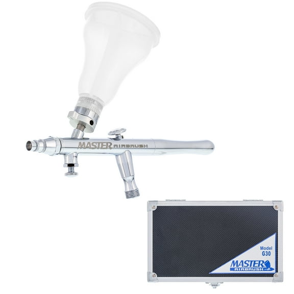 New Pro 4 COLOR GRAVITY CUP Dual-Action AIRBRUSH SET KIT Cake Tattoo Paint Hobby