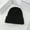 Black, variant on Large Size Ladies Knitted Hats Warm Temperature Outdoor Men and Women Skin-Friendly Big Head Woolen Hats Clothing Accessories