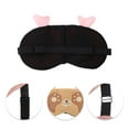 thumbnail image 3 of Unique Bargains 1 Pc Cartoon Cat Paw Eye Mask for Home Yellow Fleece, 3 of 4