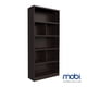thumbnail image 2 of Mobi Librero 80cm Madera Nikola Chocolate 5 Entrepaños Organizador Mobi Muebles Moderno, 2 of 7