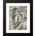 thumbnail image 2 of Leo Gestel 15x18 Black Modern Framed Museum Art Print Titled - Farmer with Team and Draft Horse (1927), 2 of 5