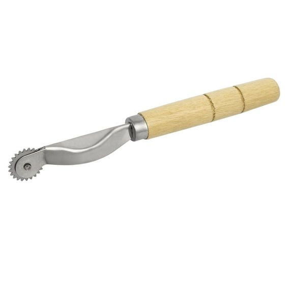 Unique Bargains 3mm Spacing Embossing System Overstitch Stitching Wheel Sewing Tool Silver Tone