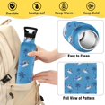 thumbnail image 4 of Sunglasses Shark Palm Tree Sport Water Bottle for Kids Insulated with Straw for School Outdoor Daily Use, 4 of 6