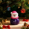 thumbnail image 3 of Juguetes De Plástico Luz Nocturna Portátil De Papá Noel De 9cm Y Decoración Navideña Con Led, Diseño De Plástico Irrompible Para Fiestas Y Decoración Festiva Del Hogar, Rosa (1 Unidad) Rkxzt, 3 of 8