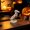 White A, variant on Clearance Halloween Decor Under $5 Halloween Crow Figurine Gothic Skeleton with Rose Resin Statue for Home Desk Shelf Decor,1PC,Black