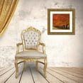 thumbnail image 3 of Gulin, Sylvia 28x26 Gold Ornate Wood Framed with Double Matting Museum Art Print Titled - USA-Washington State-North Bend fence and tree lined driveway in fall colors, 3 of 4
