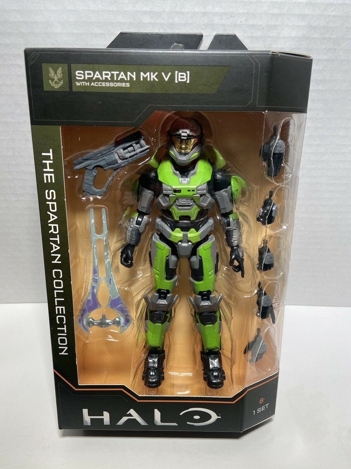 Halo Infinite The Spartan Collection Jazwares Mark V B White Action Figure for sale online