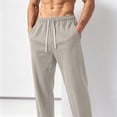 thumbnail image 7 of Gamivast Sweatpants for Men-Straight Leg Athletic Joggers Elastic Waist Drawstring Track Pants with Pockets, 7 of 7