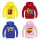 thumbnail image 2 of Ropa para niños, Sudadera con capucha con estampado de Elmo de Barrio Sésamo para niñas, camisetas de manga larga para niños, pulóver, abrigo para bebé, chándales 4T Gao Jinjia LED, 2 of 2