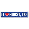 thumbnail image 1 of SignMission SSIL-Hurst Tx Signe de Rue - J'aime Hurst&44; Texas, 1 of 1