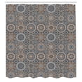 thumbnail image 2 of Ambesonne Mandala Shower Curtain, Ethnic Mosaic in Cold Tones, 69"Wx75"L, Multicolor, 2 of 4