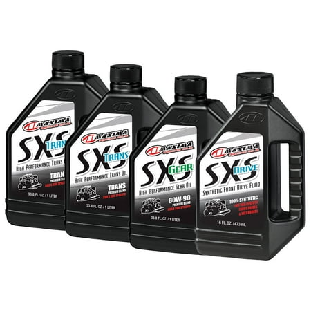 Tusk Drivetrain Oil Change Kit with Maxima Oil