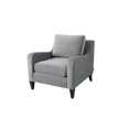 thumbnail image 1 of Serena Lawson Accent Arm Chair Expresso Legs Opal Grey, 1 of 10