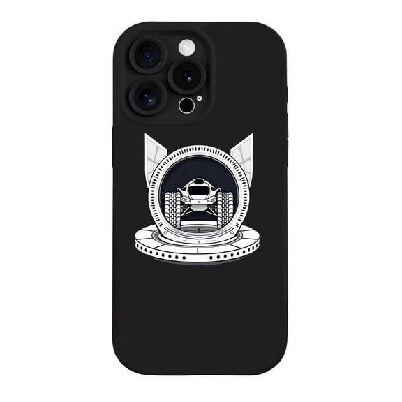 Futuristic Off - Road Vehicle Design iPhone 15 Pro Case - Yellowing Resistant Lightweight Ring Pattern Stylish Protection