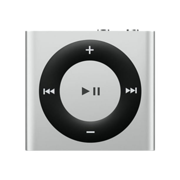 inquilino Acostumbrados a inalámbrico Apple iPod shuffle - 4th generation - digital player - 2 GB - silver -  Walmart.com