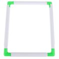 thumbnail image 1 of UPGRATOR 1Pc White Plastic Embroidery Frame Clamp Tool Easy Assemble Universal Use for Needlepoint Quilting, 1 of 8
