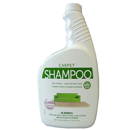Kirby Vacuum Cleaner Quart Lavender Scented Carpet Rug Shampoo 32oz