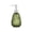 Green, variant on 300ml Glass Soap Dispenser, Textured Clear Glass Refillable Liquid Hand Soap Dispenser, Premium Pump Bottle for Shower Gel Shampoo Lotion, Home Supply for Bathroom Kitchen