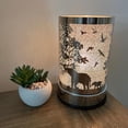 thumbnail image 4 of 7" Touch lamp/Essential Oil Burner/Fragrance Wax Melts Warmer/Silver Elephant Table Decor, 4 of 5