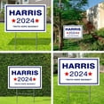 Gracefulvara Kamala Harris 2024 For President Election Party Yard Metal