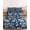 MidnightBlue White, variant on Full Size Fitted Sheet Set - Botanical Flower 3 Piece Bedding Sets 16" Deep Pocket Fitted Sheet with 2 Pillowcases Vintage Garden Floral Wildflower Blue Brushed Microfiber Hotel Luxury Bed Sheets