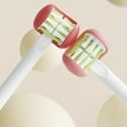 thumbnail image 3 of 2 Pieces 3 Sided Kids Toothbrush, Three Bristles for Child Toothbrush, Autism Soft Bristles Toothbrush, 3 of 8