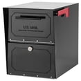 thumbnail image 1 of Buzón Architectural Mailboxes 6200B-10 con cierre, negro, 46 x 38 x 29 cm, 1 of 9