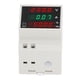 thumbnail image 4 of Risegun-Medidor De Energía Monofásico Digital, Monitor De Uso De Electricidad, Amperímetro, Voltímetro De Potencia, Amperímetro CA 80 A 300V 100A, 4 of 14